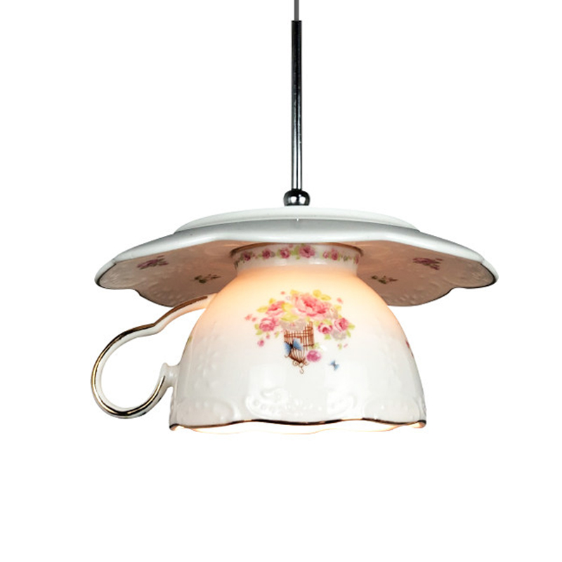 Home Of The Year Bathroom - Lampa wisząca w kształcie filiżanki kawy