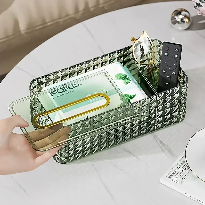 Home Bathroom Paper Towel Dispenser - Luksusowy pojemnik na chusteczki higieniczne, uchwyt