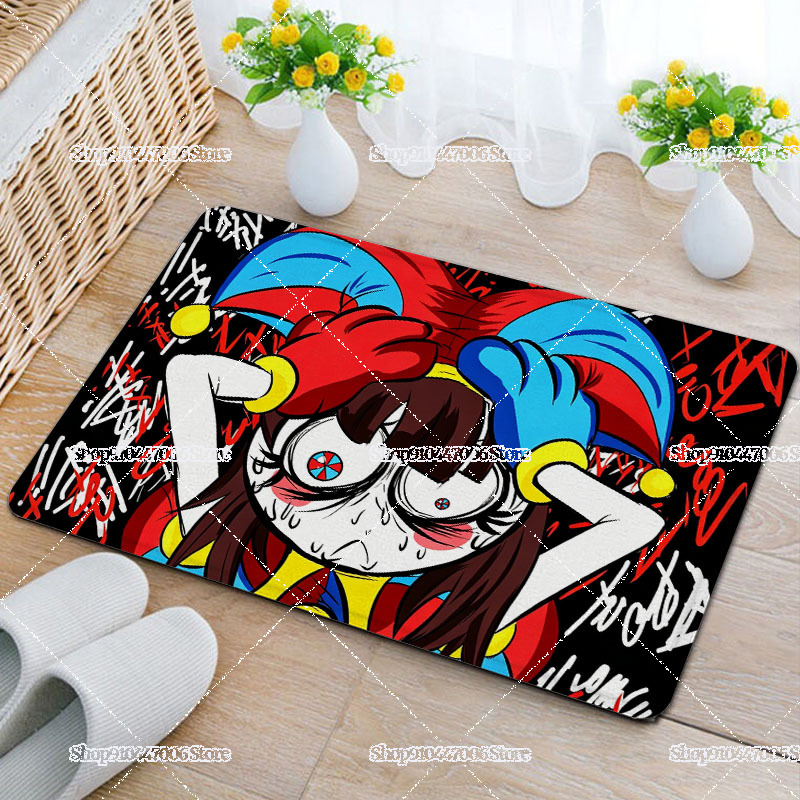 Home Goods Bathroom Rugs - Kreskówkowa Mata Pod Drzwi The Amazing