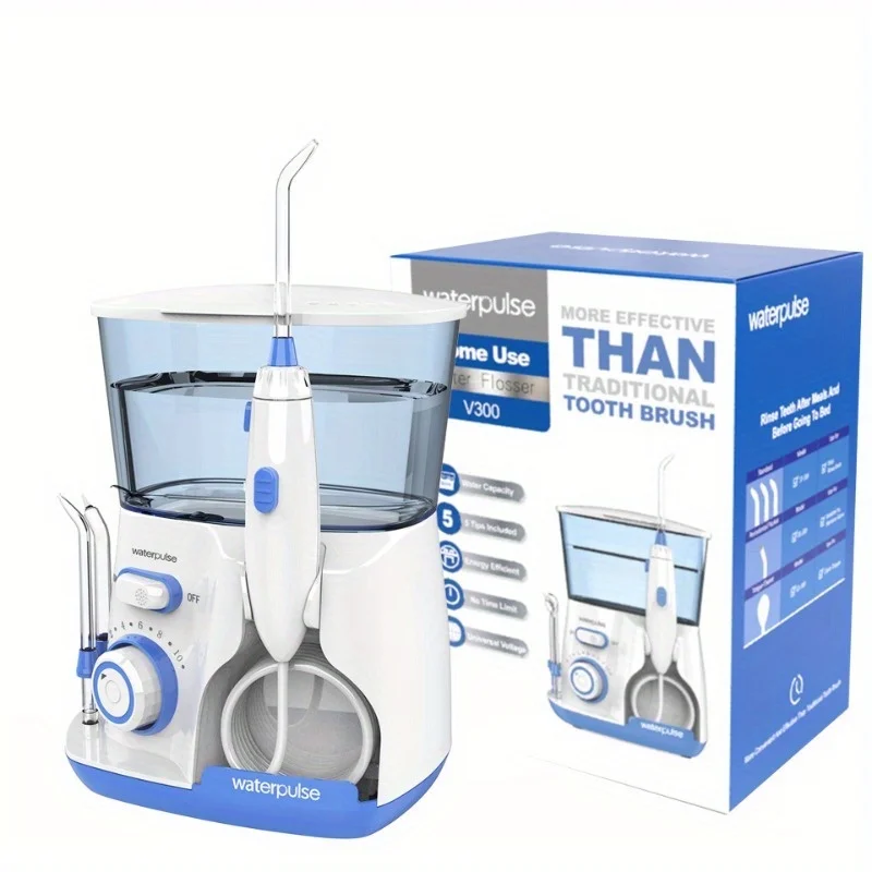 Home Bathroom Cleaning Machine - Irygator dentystyczny Waterpulse V300, elektryczny, wysokociśnieniowy,