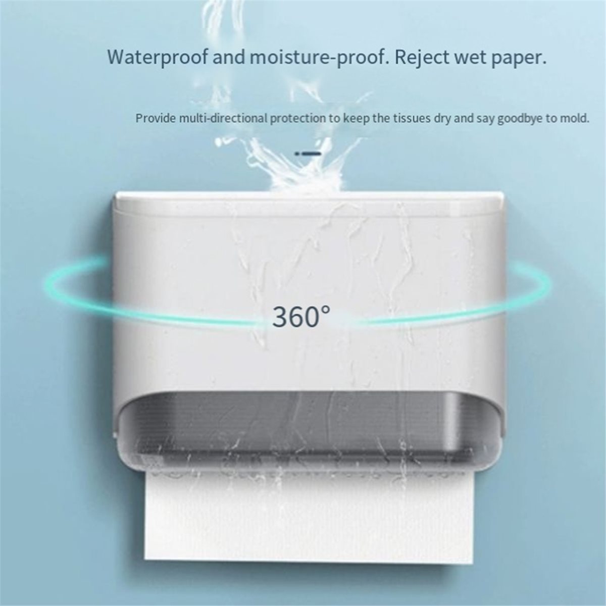 Home Bathroom Paper Towel Dispenser - Dozownik do ręczników papierowych montowany na