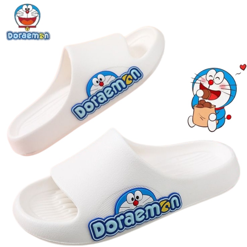 Home Edit Bathroom - Letnie kapcie Doraemon Jingle Cat, wygodne,