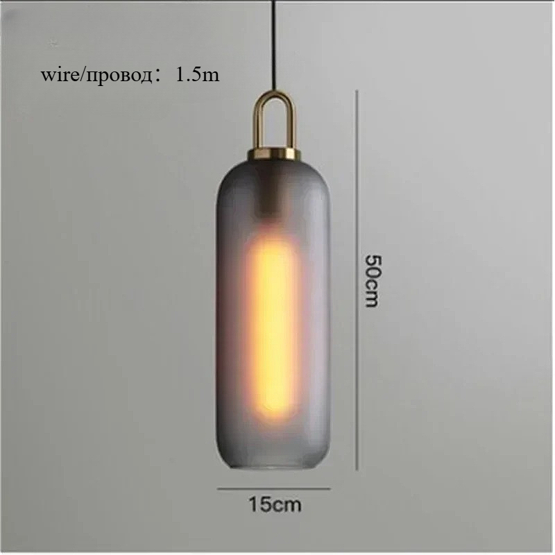 Nordycka szklana lampa wisząca – Home Of The Year Bathroom recenzja i cena