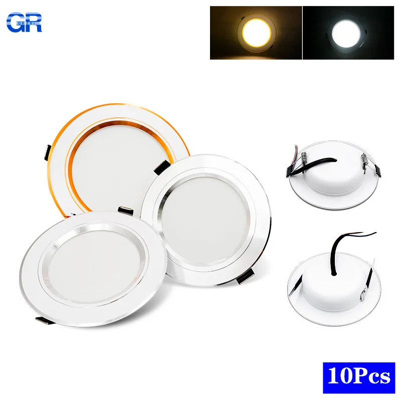 10szt/lot Led Downlight AC 220 – Home Of The Year Bathroom recenzja i cena