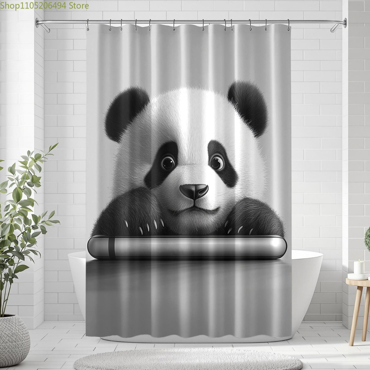 Urocza zasłonka prysznicowa z  – Home Bathroom Design Ideas recenzja i cena