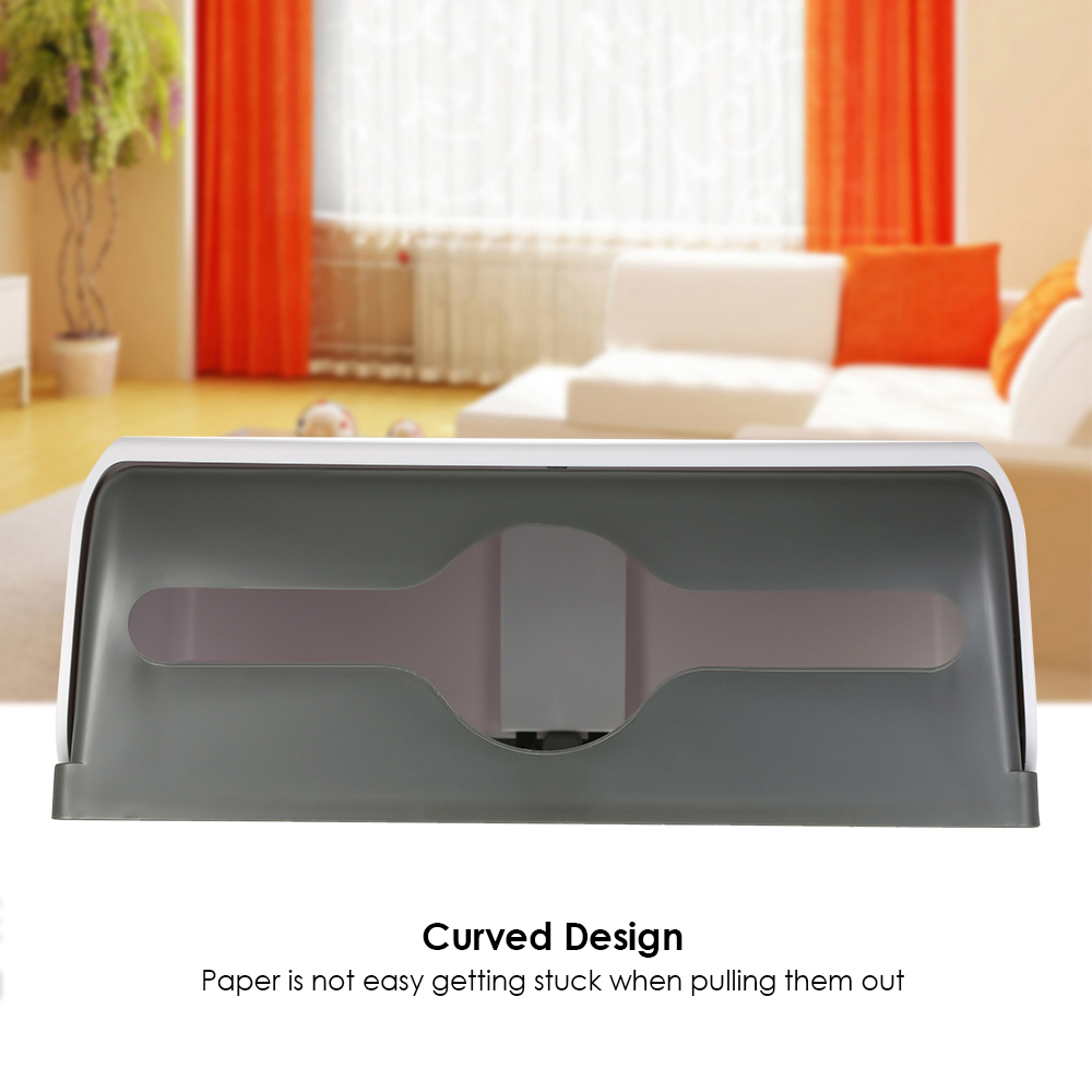 Materiał ABS Prostokątny ścien – Home Bathroom Paper Towel Dispenser recenzja i cena