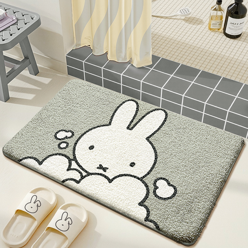 Urocza mata podłogowa Miffy, s – Home Edit Bathroom recenzja i cena