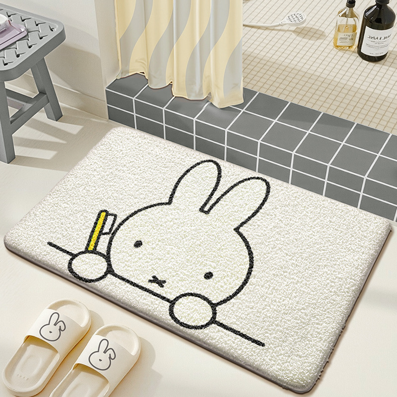 Urocza mata podłogowa Miffy, s – Home Edit Bathroom recenzja i cena