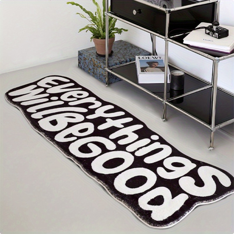 VIKAMA Wszystko Będzie Dobrze  – Home Goods Bathroom Rugs recenzja i cena
