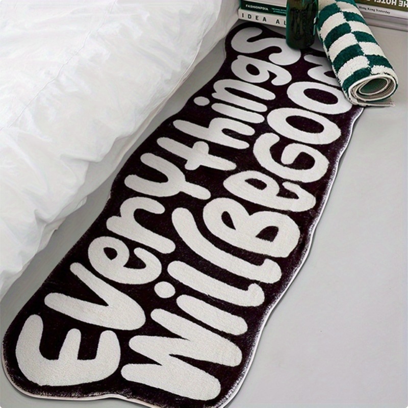VIKAMA Wszystko Będzie Dobrze  – Home Goods Bathroom Rugs recenzja i cena