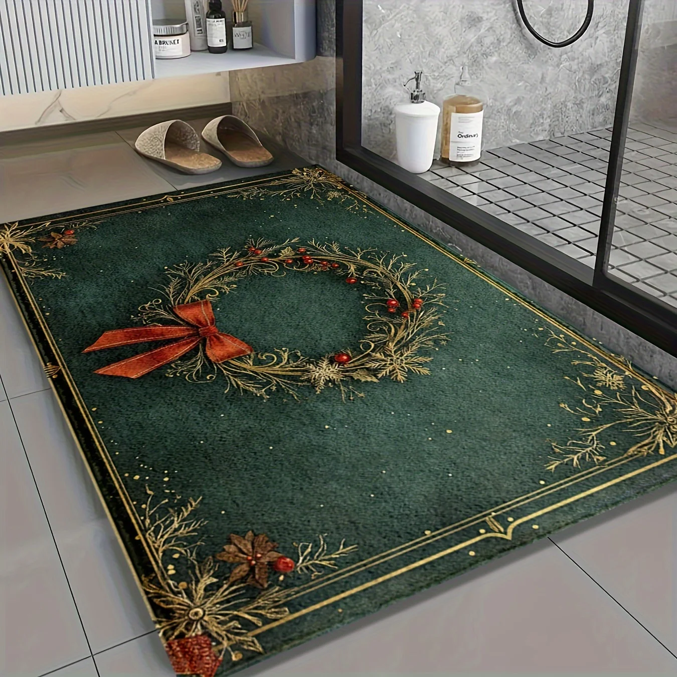 Świąteczna Mata Łazienkowa z F – Home Bathroom Design Ideas recenzja i cena