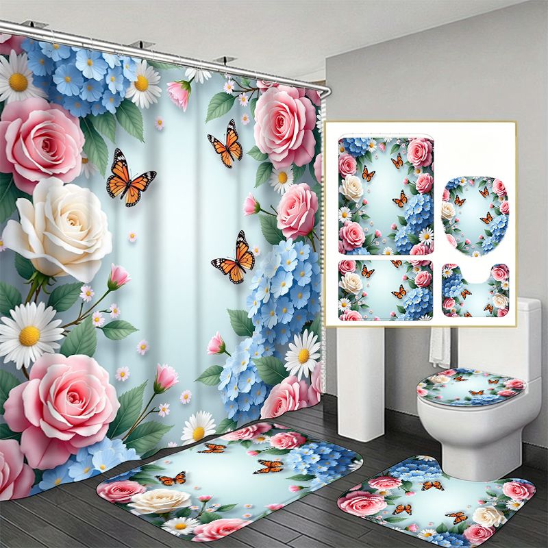 Zestaw 4-częściowy do łazienki – Home Bathroom Remodel recenzja i cena