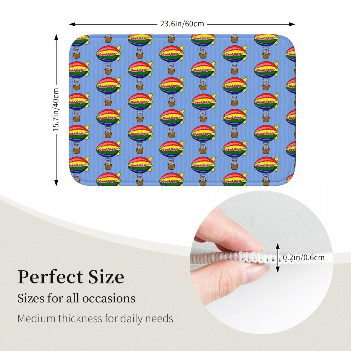 Dobrzy Chłopcy Child's Play Ch – Home Goods Bathroom Rugs recenzja i cena