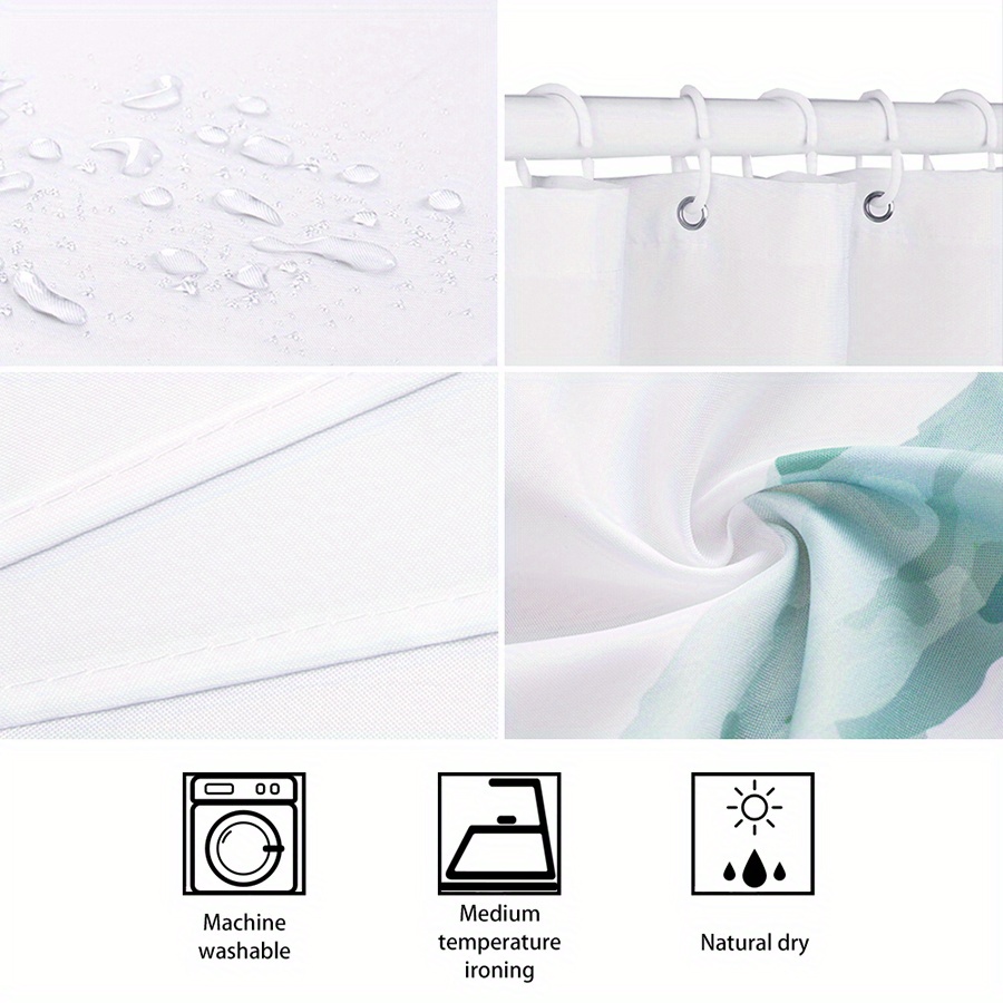 Zasłona prysznicowa Golden Moo – Home Bathroom Design Ideas recenzja i cena