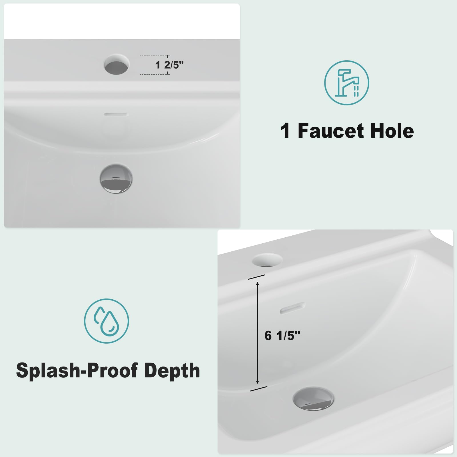 Umywalka na postumencie, kwadr – Home Bathroom Remodel recenzja i cena