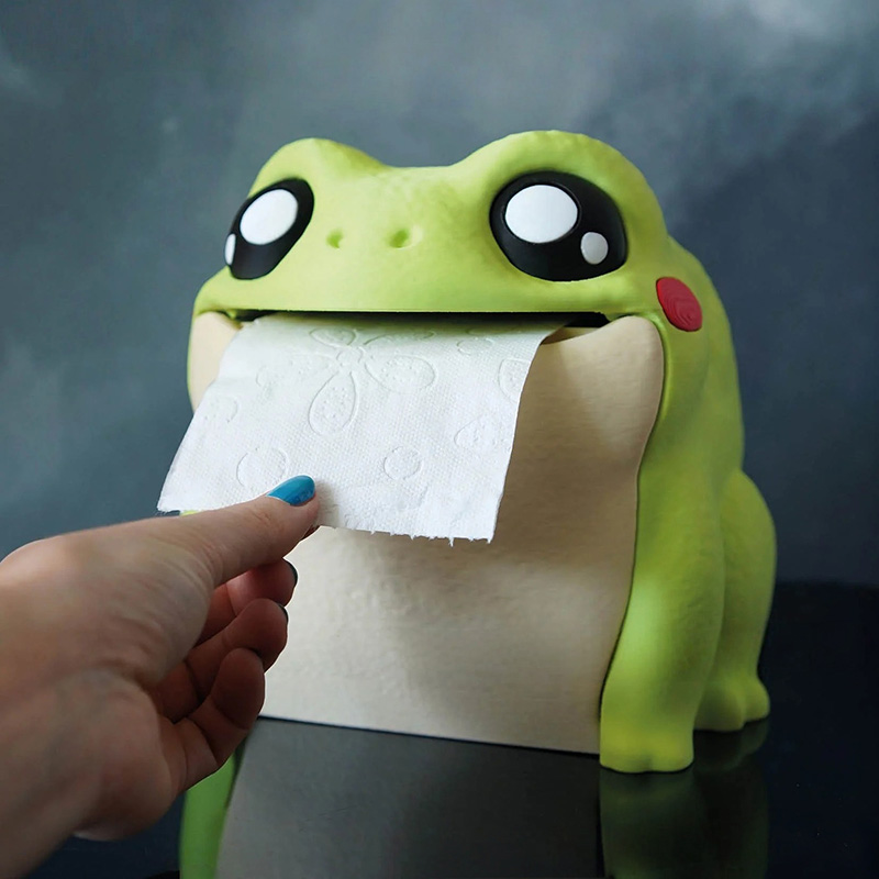Zabawny Pudełko na Chusteczki  – Home Bathroom Paper Towel Dispenser recenzja i cena