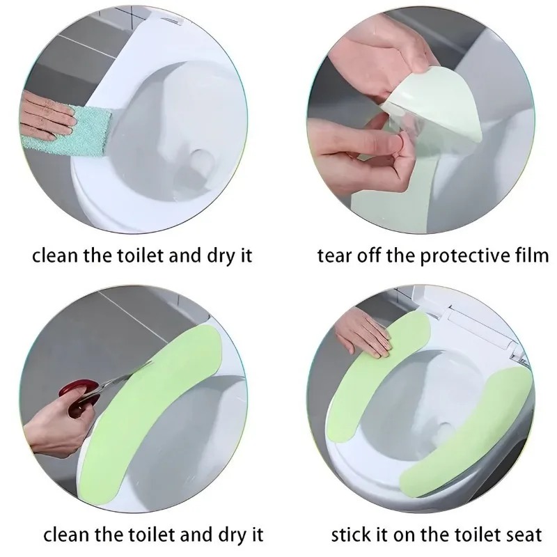 1/5/10 Par Kolorowych Nakładek – Home Bathroom Cleaner recenzja i cena