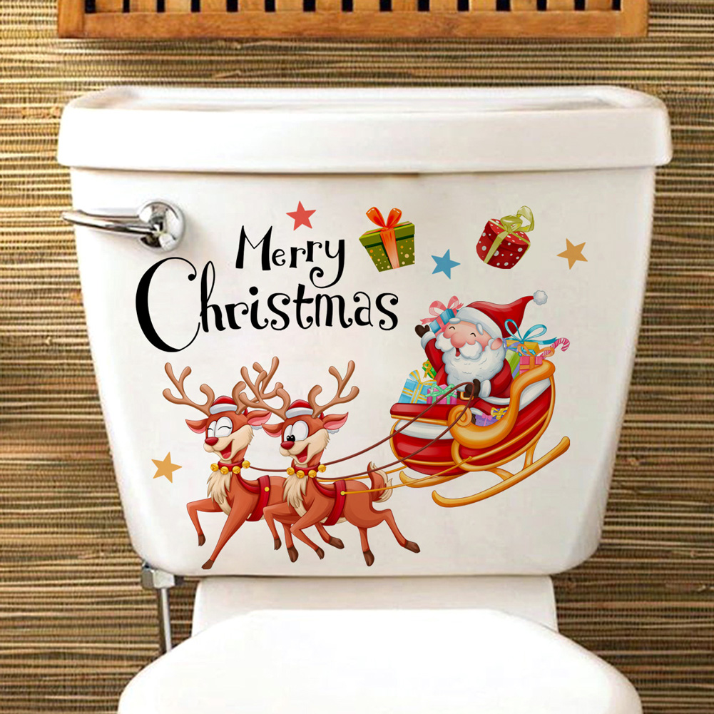 Santa Claus Deer Carriage Nakl – Home Of The Year Bathroom recenzja i cena