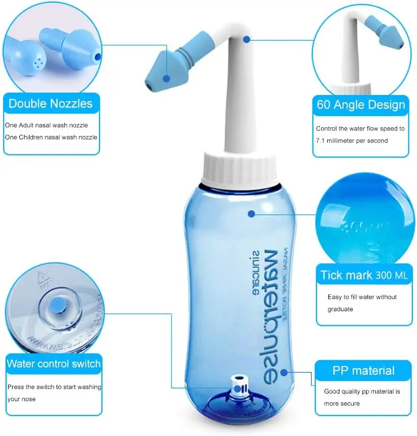 Irygator do nosa 300ml 500ml,  – Home Bathroom Cleaning Machine recenzja i cena