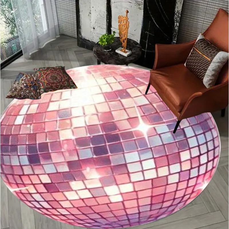 Kolorowa okrągła mata podłogow – Home Goods Bathroom Rugs recenzja i cena